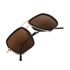 Buy Polarized Brown Gold Turban Fit Sunglasses Online