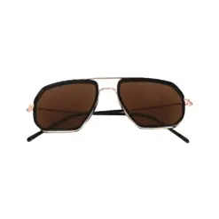 Buy Polarized Brown Gold Turban Fit Sunglasses Online