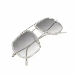 Buy Transparent White Black Turban Fit Sunglasses Online