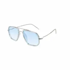 Buy Transparent White Blue Turban Fit Sunglasses Online