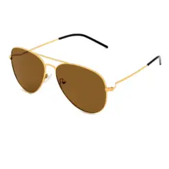 Buy Polarized Golden Brown Turban Friendly Sunglasses Online