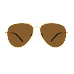 Buy Polarized Golden Brown Turban Friendly Sunglasses Online