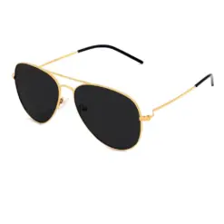 Buy Polarized Golden Black Turban Friendly Sunglasses Online