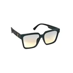 Green Oversized Women Sunglasses