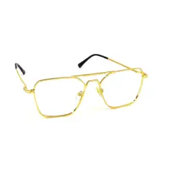 Golden Modern Turban Fit Eyeglasses