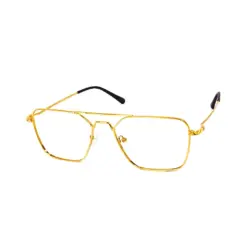 Golden Modern Turban Fit Eyeglasses