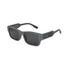 Grey Modern Bold Sunglasses