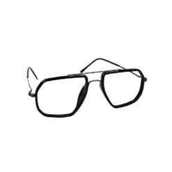 Gunblack Fancy Turban Fit Eyeglasses