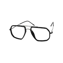 Gunblack Fancy Turban Fit Eyeglasses