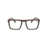 Brown Oversized Lightweight Eyeglasses