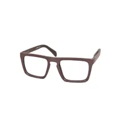 Brown Oversized Lightweight Eyeglasses