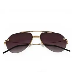 Modern Black Rimless Turban fit Aviator - 4223 16 Modern Black Rimless Turban fit Aviator