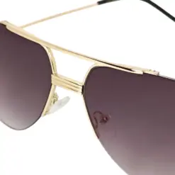 Modern Black Rimless Turban fit Aviator - 4223 14 Modern Black Rimless Turban fit Aviator