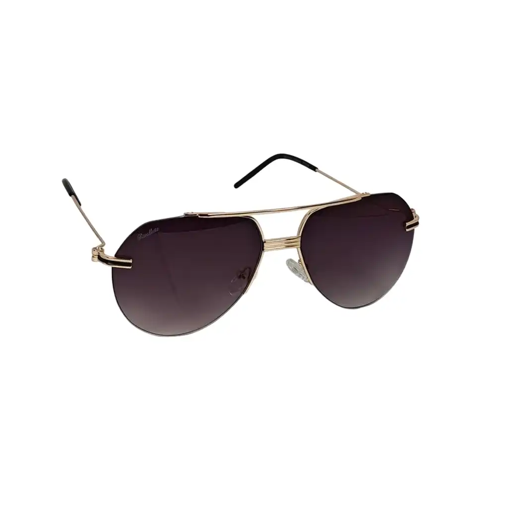 Modern Black Rimless Turban fit Aviator - 4223 3 Modern Black Rimless Turban fit Aviator