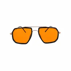 orange Gold Turban Fit Sunglasses