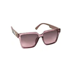 Buy Peach Oversized Women Sunglasses Online