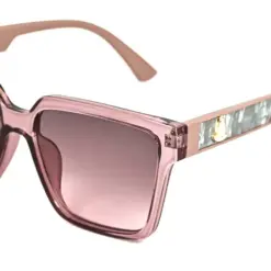 Buy Peach Oversized Women Sunglasses Online