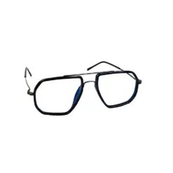 Blue Fancy Turban Fit Eyeglasses