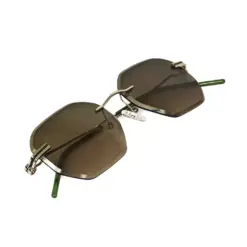 Army Green Hexa Turban Fit Sunglasses at chashmah