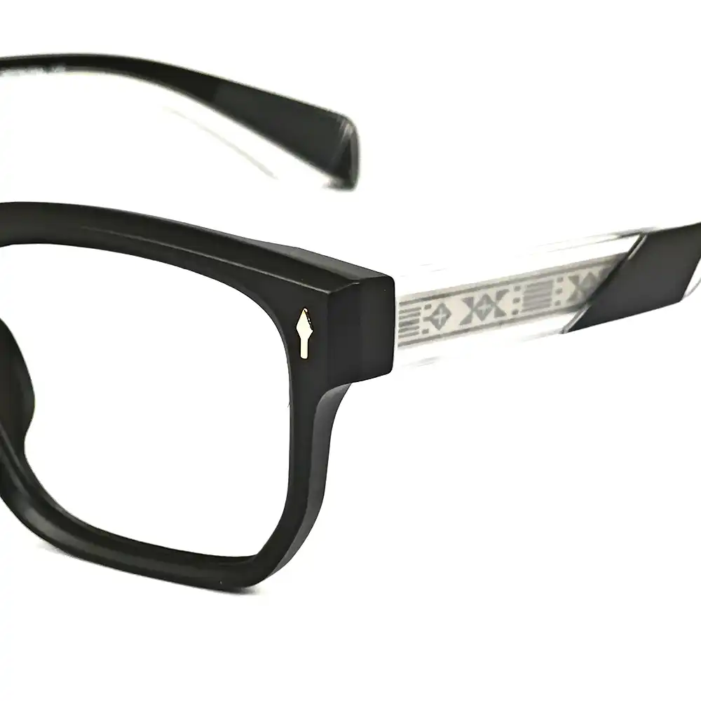Black bold Fashion Eyeglasses - 6223 6 Black bold Fashion Eyeglasses at chashmah.com
