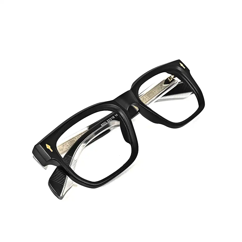 Black bold Fashion Eyeglasses - 6223 8 Black bold Fashion Eyeglasses at chashmah.com