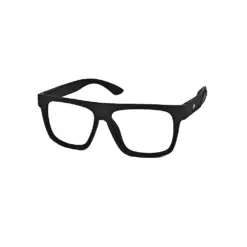 Black Bold Oversized Eyeglasses at chashmah