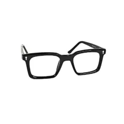 Black Bold Style Eyeglasses at chashma.com