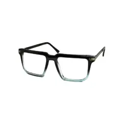 Black Dual Fashion Eyeglasses