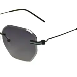 bLACK Hexa Turban Fit Sunglasses at chashmah