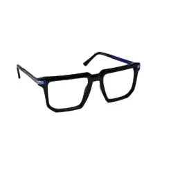 Black Large Fashion Eyeglasses - 525066 10 Black Large Fashion Eyeglasses