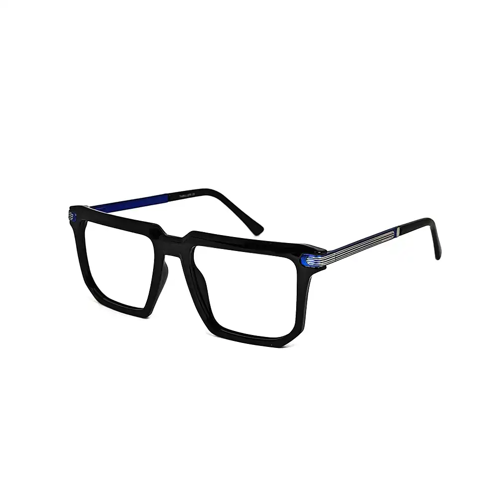 Black Large Fashion Eyeglasses - 525066 1 Black Large Fashion Eyeglasses