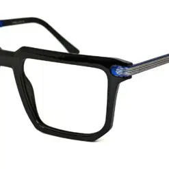 Black Large Fashion Eyeglasses - 525066 12 Black Large Fashion Eyeglasses