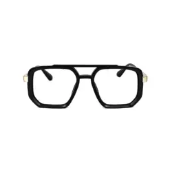 Black Oversized Bold Eyeglasses