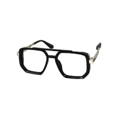 Black Oversized Bold Eyeglasses