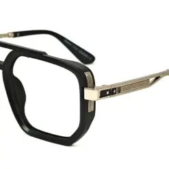 Black Oversized Bold Eyeglasses