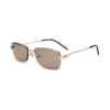Brown Compact Turban Fit Sunglasses at chashma.com