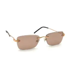 Brown Compact Turban Fit Sunglasses at chashma.com