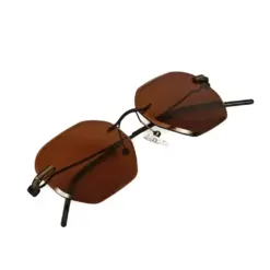 brown Hexa Turban Fit Sunglasses at chashmah