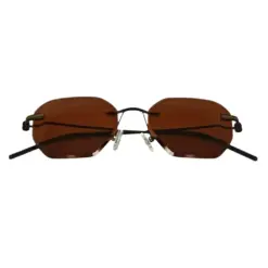 brown Hexa Turban Fit Sunglasses at chashmah