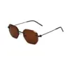 brown Hexa Turban Fit Sunglasses at chashmah