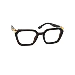 Brown Modern Style Eyeglasses at chashmah