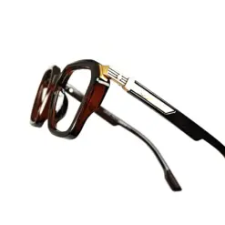 Brown Modern Style Eyeglasses at chashmah
