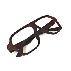 Brown Oversized Aviator Eyeglasses