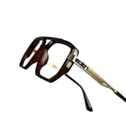 Brown Oversized Bold Eyeglasses