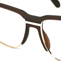 Brown Fix Nose Eyeglasses