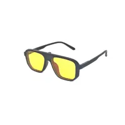Buy Brown Aviator Clip-on Eyeglasses Online at Chashmah.com