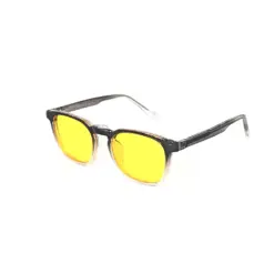 Buy Brown Dual Medium Clip-on Eyeglasses Online at Chashmah.com