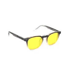 Buy Brown Dual Medium Clip-on Eyeglasses Online at Chashmah.com