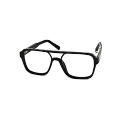 Buy Modern Aviator Black Eyeglasses Online - 92003
