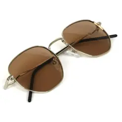 Buy Polarized Silver Brown Turban Fit Sunglasses Online